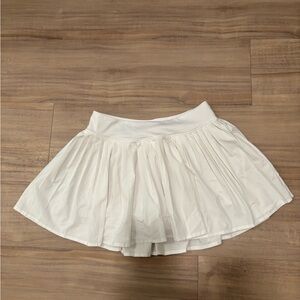 White Pleated Women’s Skirt
